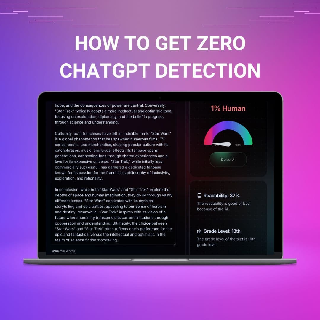 How to Get Zero ChatGPT Detection