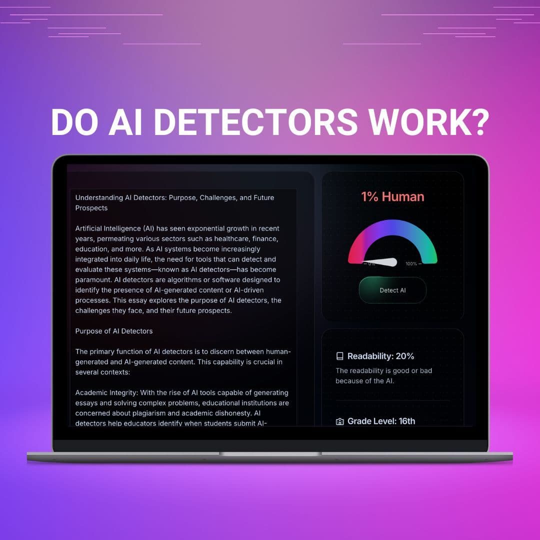 Do AI Detectors Work?